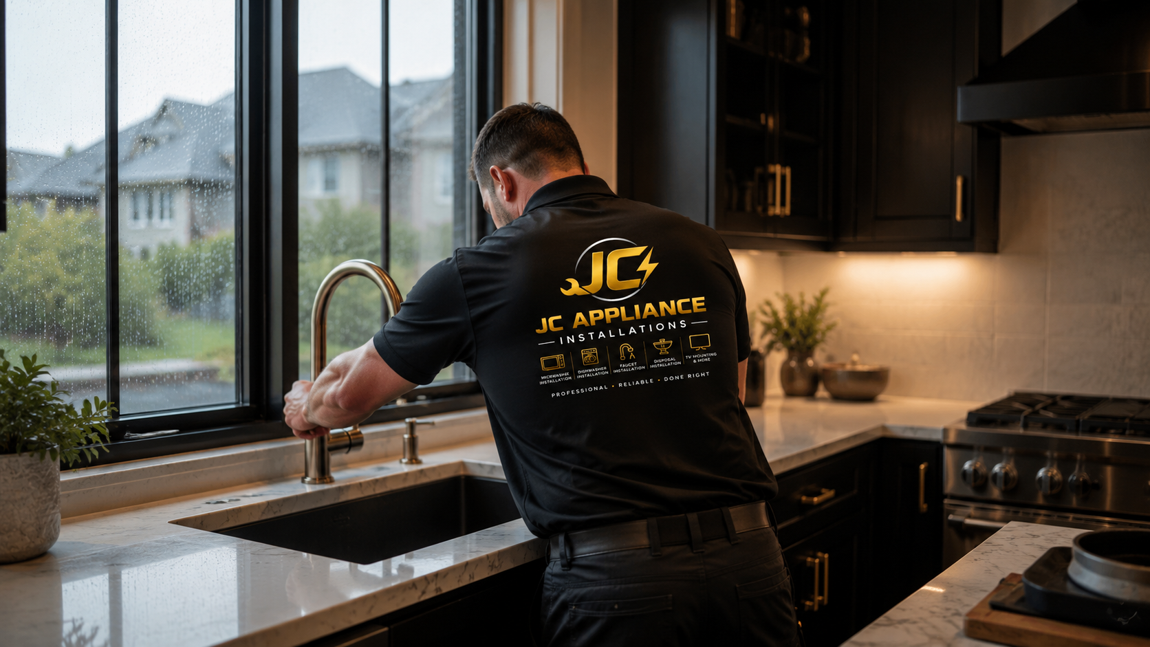 Faucet installation by JC Appliance Installations