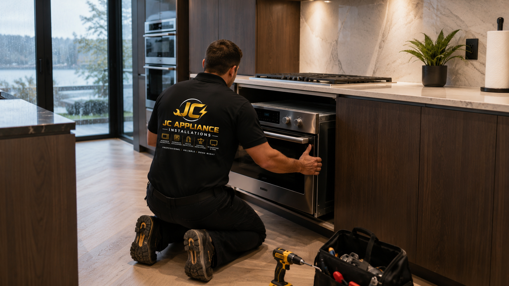 Range / Oven installation by JC Appliance Installations